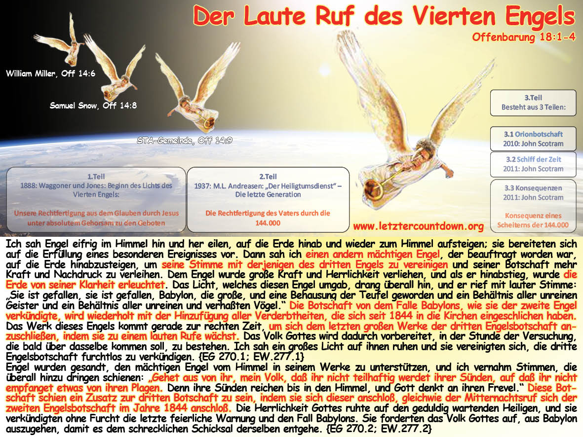 Der Laute Ruf des Vierten Engels